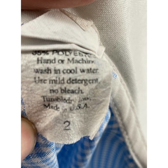 Fancy Children's Inc Baby Blue Gingham Layered Day Dress Size 2 - Picture 7 of 7